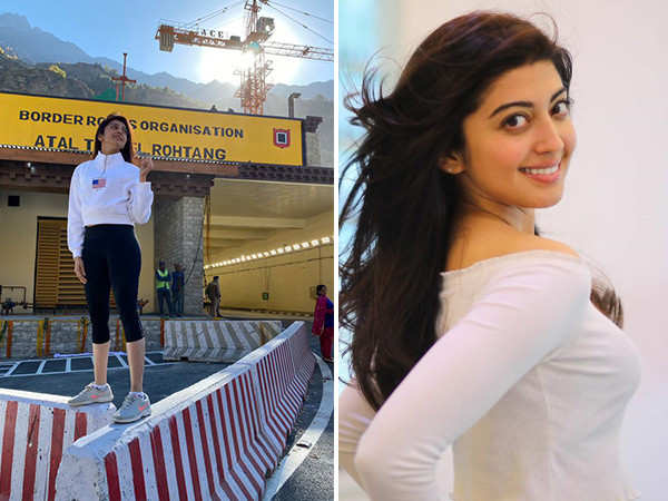 Pranitha Subhash shares pictures from the new tourist hotspot – Atal Tunnel