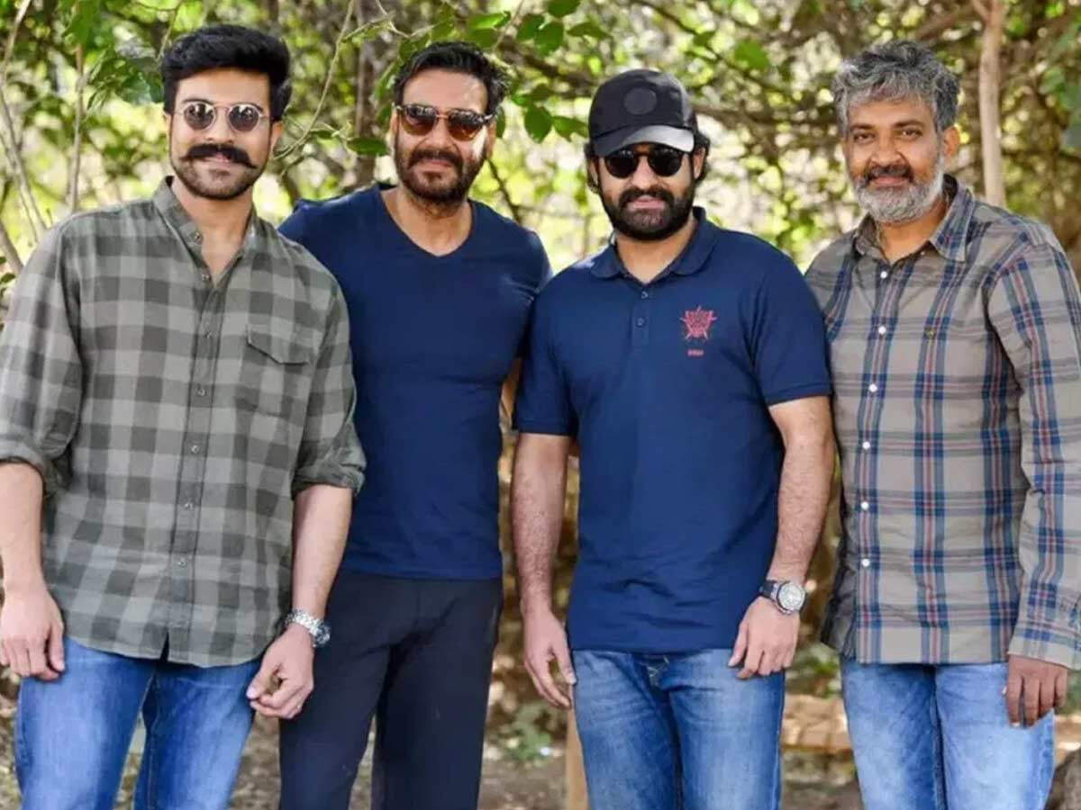 RRR SS Rajamouli shooting