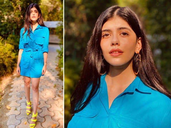 These pictures of Sanjana Sanghi prove she is effortlessly stylish