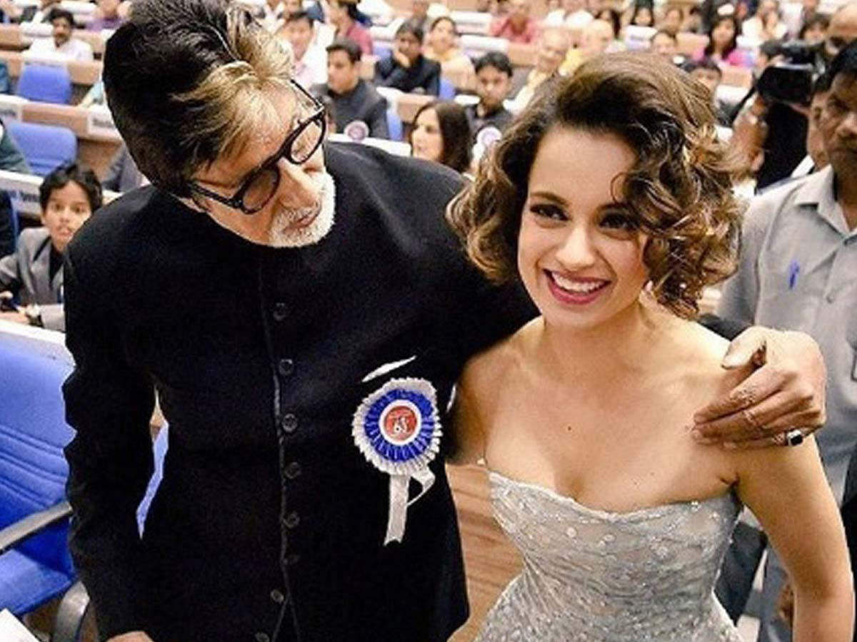 Kangana Ranaut Amitabh Bachchan