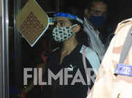 Photos: Sara Ali Khan Arrives in Mumbai with Family Amidst Chaos at the Airport