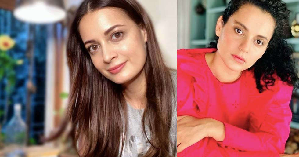 Dia Mirza Comes Out In Support Of Kangana Ranaut After Sanjay Raut S