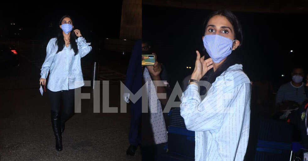 Photos: Vaani Kapoor jets off to the UK looking fabulous as ever ...