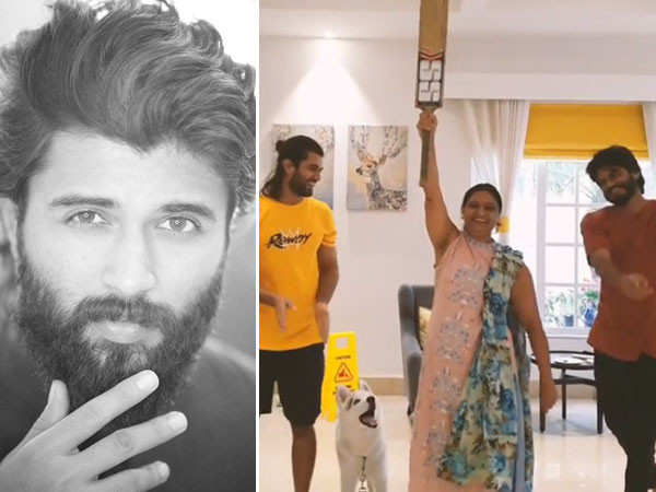 Vijay Deverakonda shares a lovely video to wish his mother happy 50th birthday! 