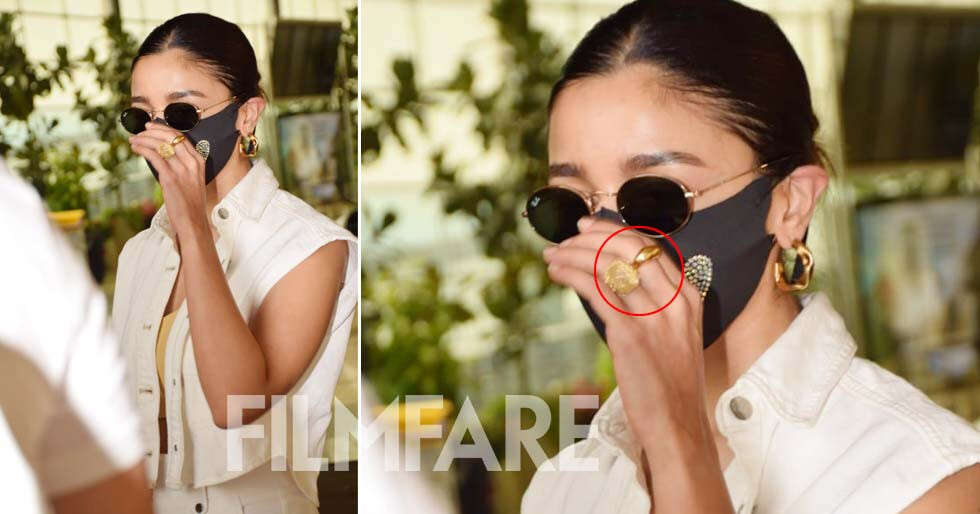 Alia Bhatt flaunts her and Ranbir Kapoor’s lucky number 8 on her ring