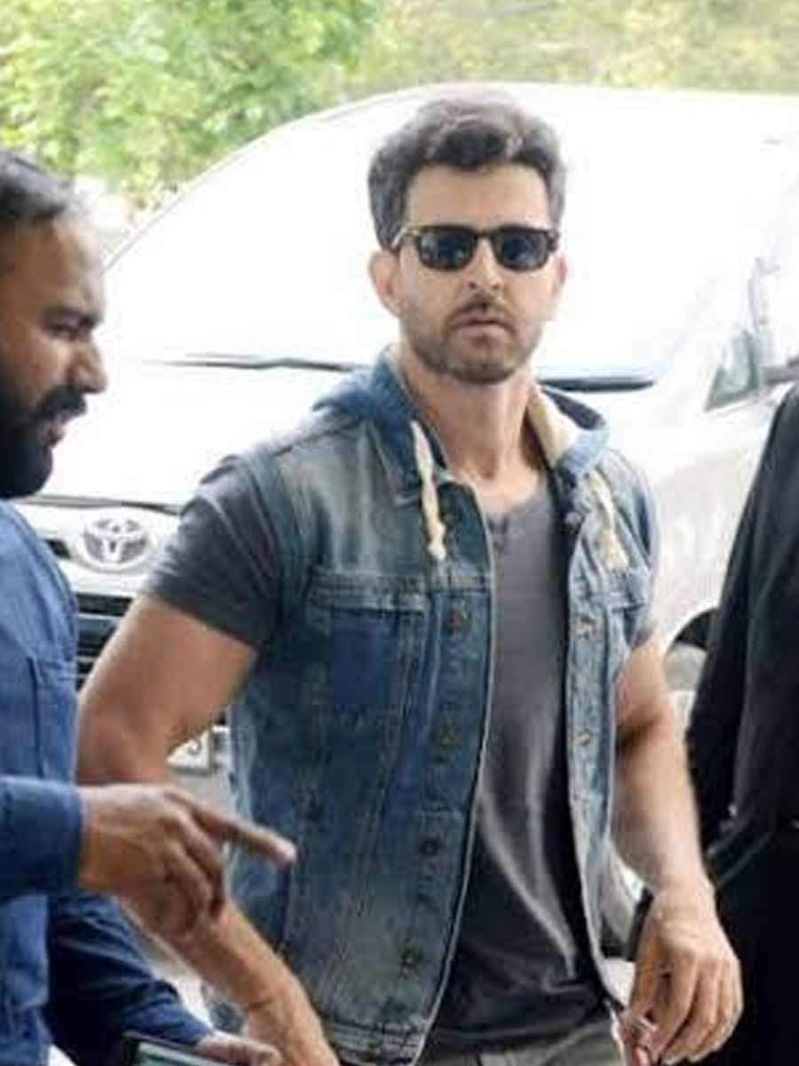 Hrithik Roshan slays the airport look with his all-denim attire