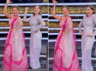 Madhuri Dixit and Nora Fatehi dance to Mera Piya Ghar Aaya