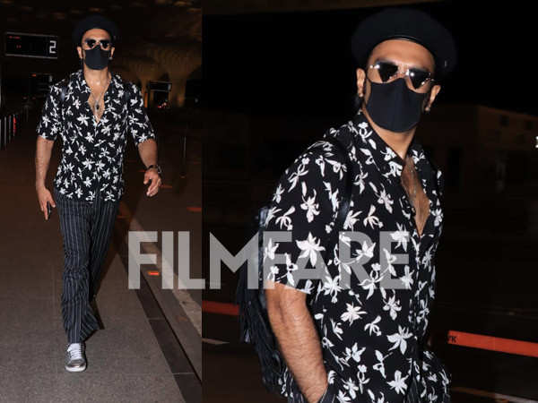 Ranveer Singh Clicked At Airport