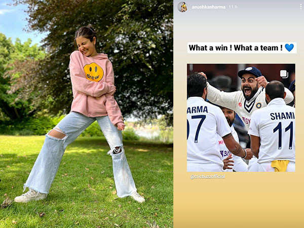 Anushka Sharma’s Reaction To India’s Win Against England Is Priceless
