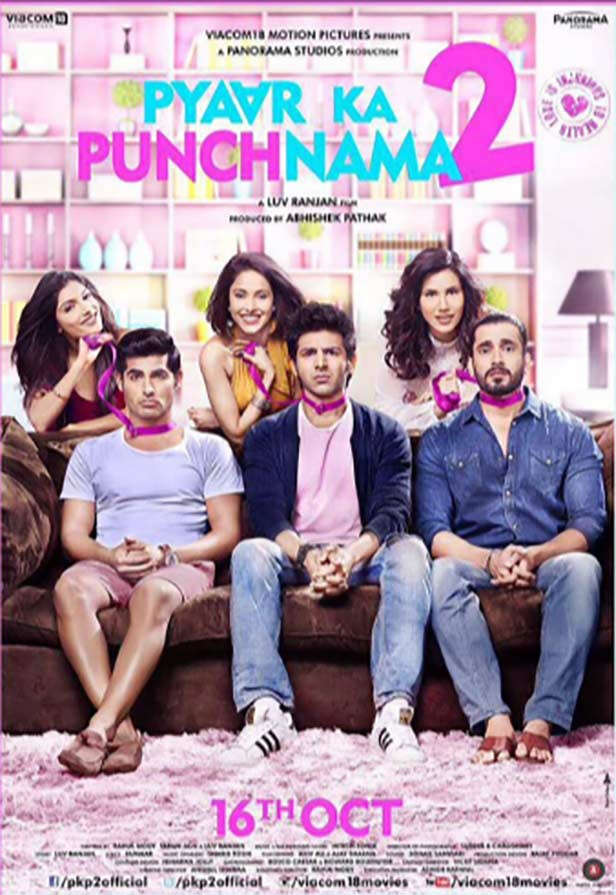 Best Rom-Com Movie : Pyaar Ka Punchnama 2.