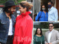 Pictures: Deepika Padukone and Ranveer Singh step out for lunch with their parents