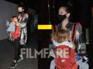 Kalki Koechlin Clicked At The Airport With Her Daughter