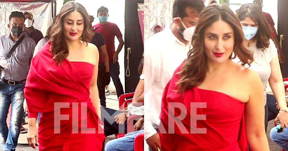 Photos: Kareena Kapoor Khan makes a stunning appearance in red