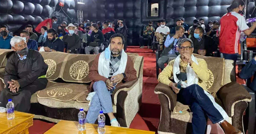 Pankaj Tripathi Inaugurates Highest Altitude Cinema Theatre In The World At Leh