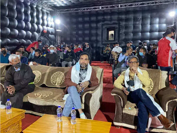 Pankaj Tripathi Inaugurates Highest Altitude Cinema Theatre In The World At Leh