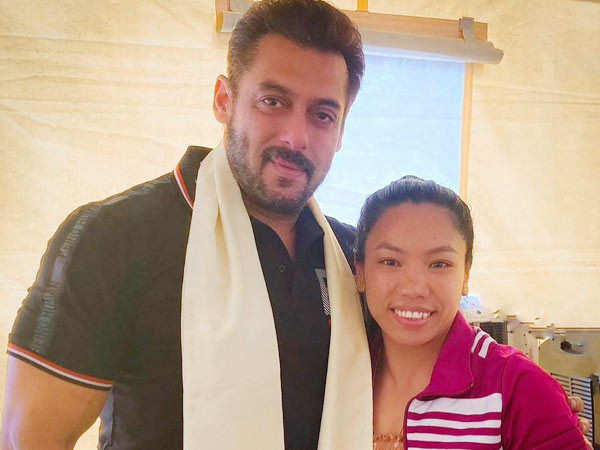 Salman Khan Meets Mirabai Chanu And Shares A Picture On Social Media