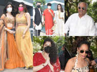 Khushi Kapoor, Shanaya Kapoor, Masaba Gupta, Maheep Kapoor arrive for Rhea Kapoor's wedding