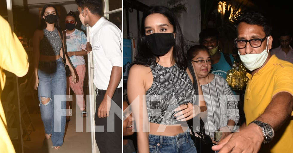 Shraddha Kapoor clicked outside an eatery and looks stunning