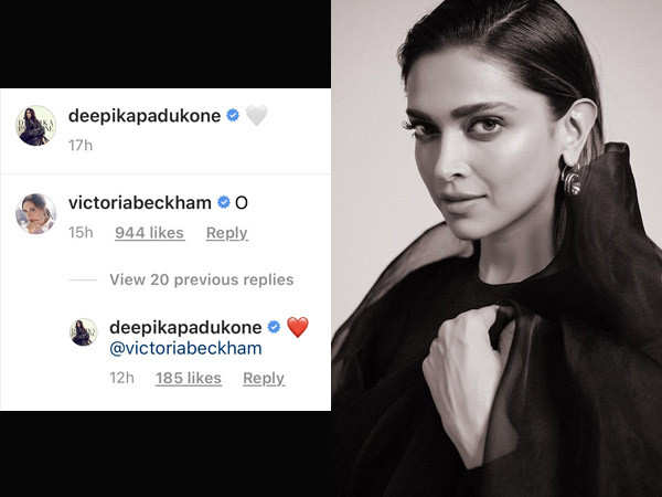 Victoria Beckham's comment under Deepika Padukone's post leaves everyone confused