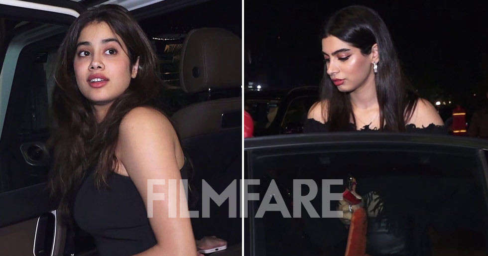 Pictures: Janhvi Kapoor, Khushi Kapoor clicked in Bandra