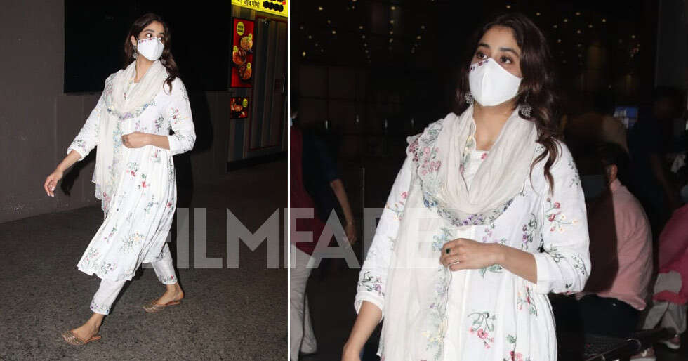 Photos: Janhvi Kapoor clicked in the city | Filmfare.com