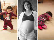 Kareena Kapoor Khan shares a video of Taimur’s first steps and first fall