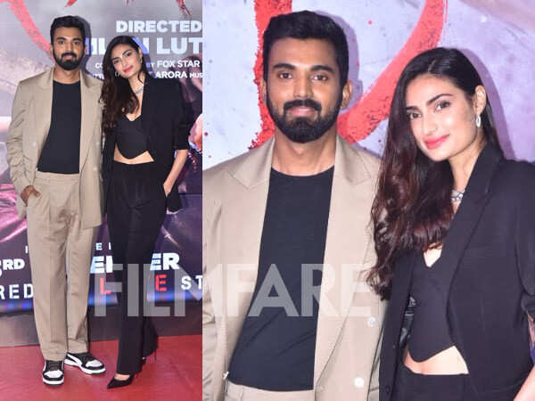 Photos: KL Rahul, Athiya Shetty look totally in love on the red carpet ...