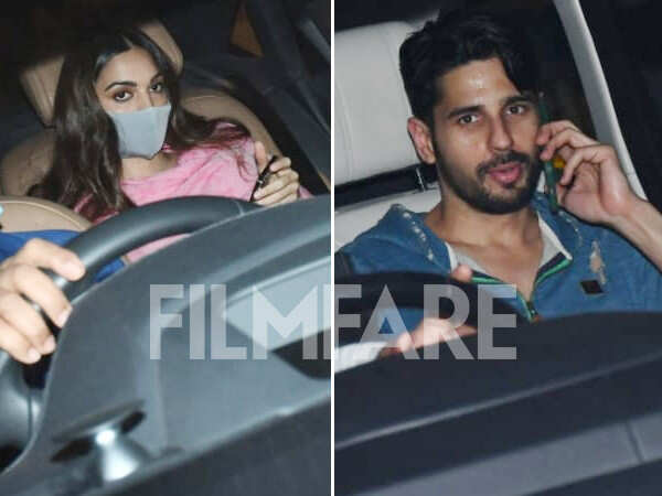 Photos: Kiara Advani and Sidharth Malhotra snapped at the latter’s ...