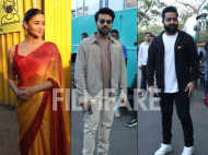 Pictures: Alia Bhatt, Ram Charan, Jr NTR clicked in the city