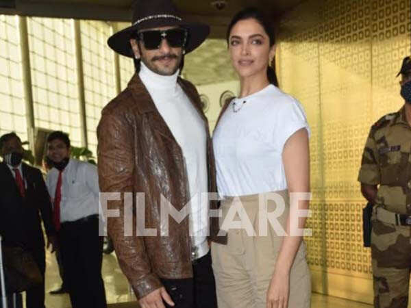 4 times Deepika Padukone created airport couple gear moments alongside Ranveer  Singh