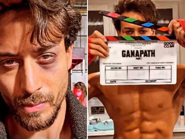 Tiger Shroff incurred an eye injury while shooting for Ganapath in UK