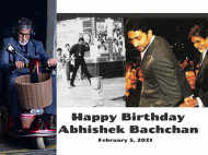 Amitabh Bachchan has the sweetest birthday message for Abhishek Bachchan 