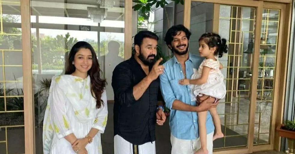 Mohanlal Gets Clicked With Dulquer Salmaan And His Family Samachar Central