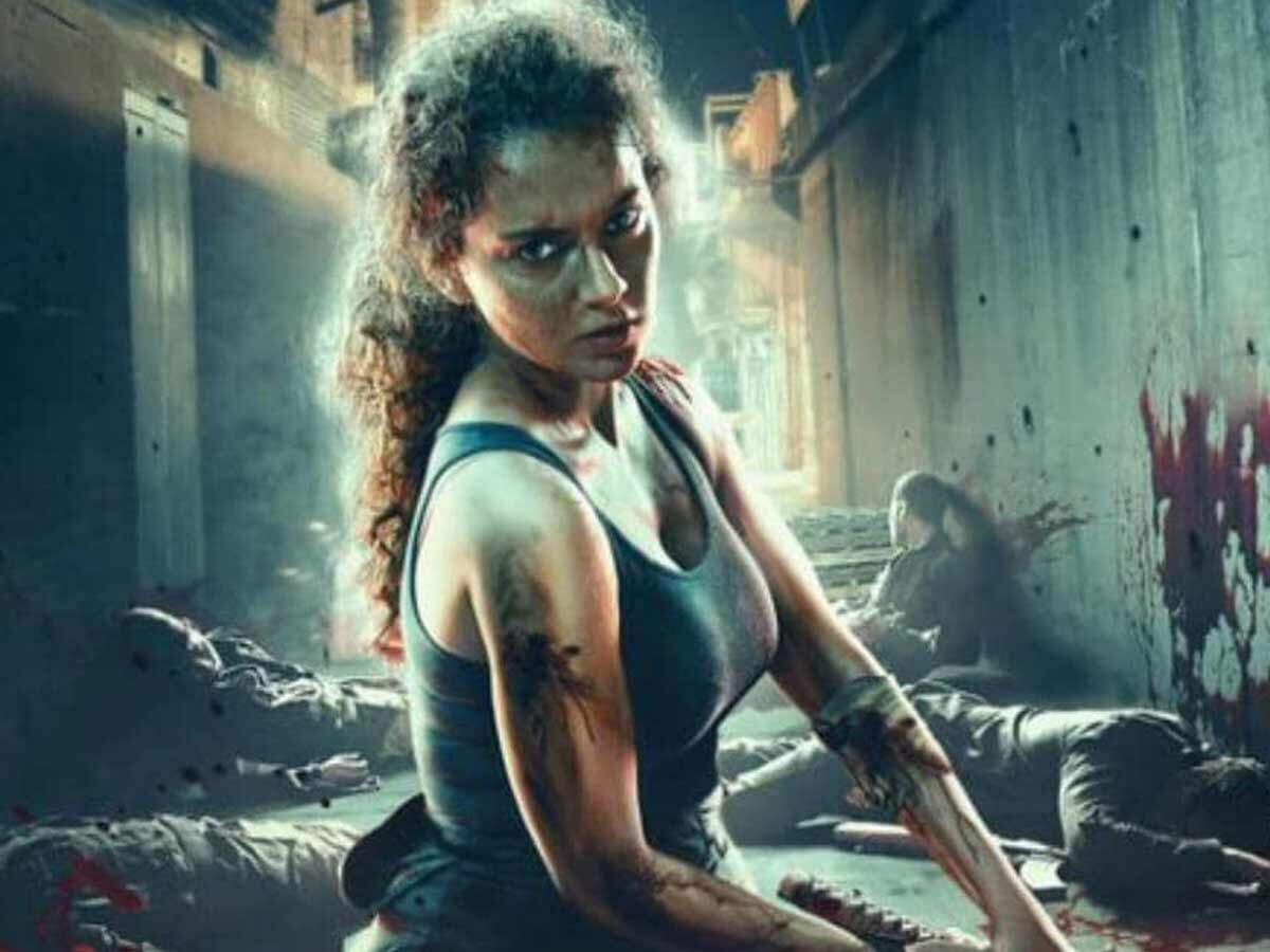 Kangana Ranaut rehearses for Dhakkad major action sequence | Filmfare.com