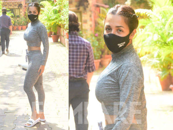 Malaika Arora clicked outside her yoga class looking super hot