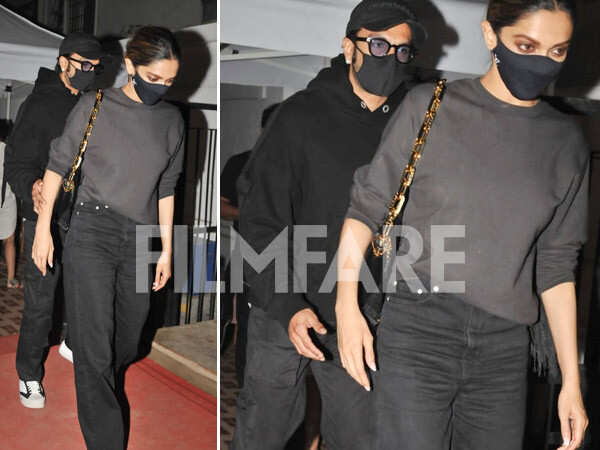 Deepika Padukone And Ranveer Singh Clicked Together Post A Dinner-Date ...