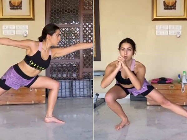 Sara Ali Khan's Workouts In London Come To An End, But Certainly Not Her  Love For Funky Gym Wear