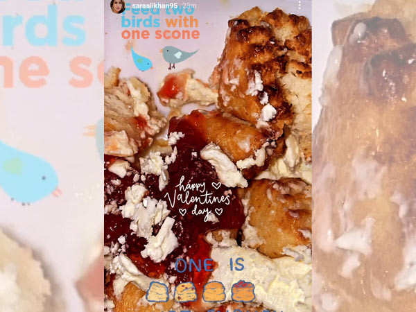 Sara Ali Khan enjoys scones for Valentine’s Day