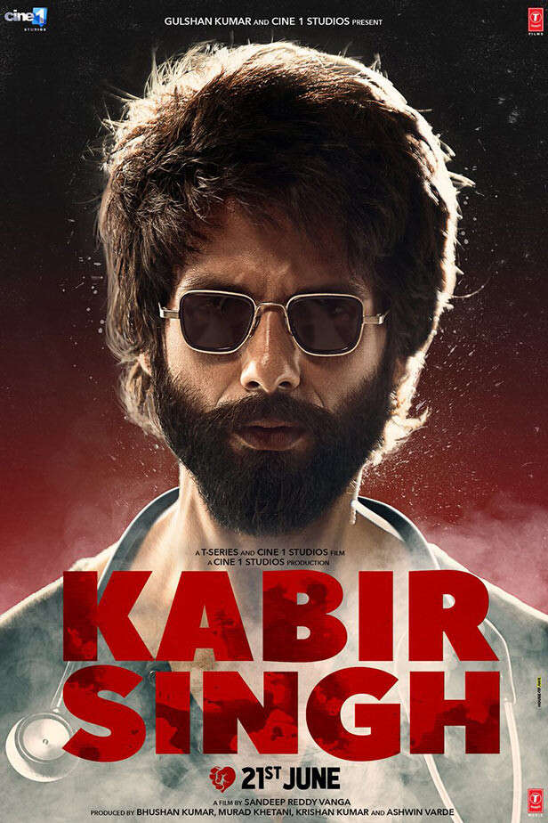 Shahid Kapoor Movie Kabir Singh 2019