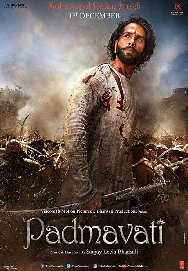 Shahid Kapoor Movie Padmaavat 2018