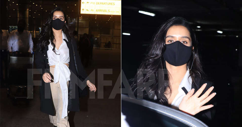 Shraddha Kapoor clicked at the airport looking stunning | Filmfare.com