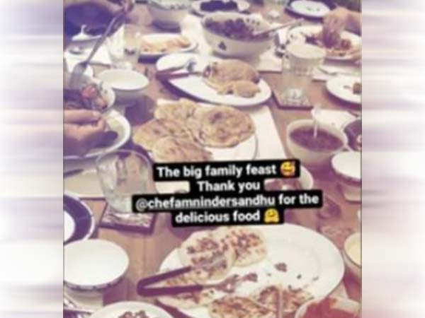 Throwback: When Anushka Sharma shared a glimpse of her feast for her third Anniversary