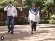 Kareena Kapoor Khan and Karisma Kapoor spotted leaving late Rajiv Kapoor’s residence