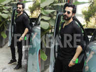 Varun Dhawan opts for an all-black look as he steps out for a meeting