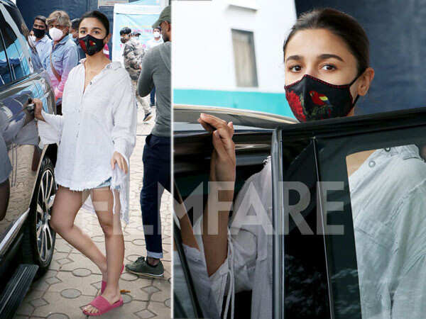 Spotted: Alia Bhatt shoots for an upcoming project in the city ...