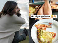 Photos: Anushka Sharma binges on pizza