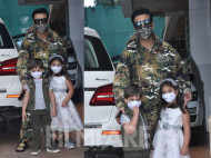 Photos: Karan Johar spotted with kids Yash Johar and Roohi Johar
