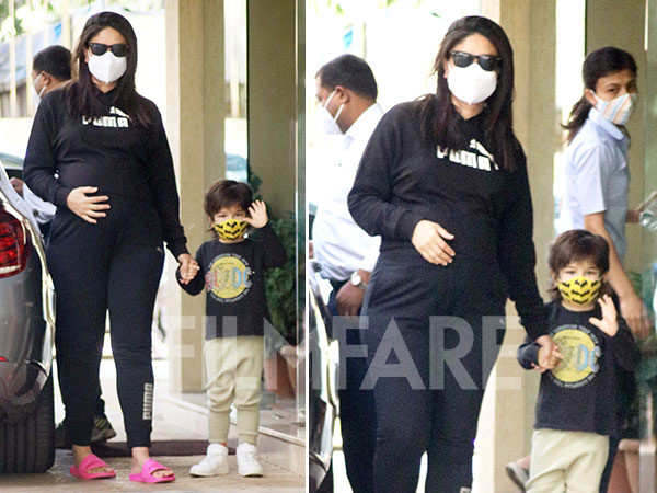 Kareena Kapoor Khan And Taimur Ali Khan Pay A Visit To Karisma Kapoor Filmfare Com