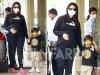 Kareena Kapoor Khan and Taimur Ali Khan pay a visit to Karisma Kapoor