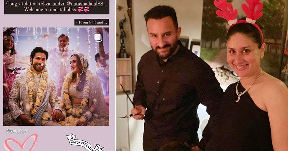 Kareena Kapoor Khan has the sweetest message for newlyweds Varun Dhawan and Natasha Dalal - Vimarsana News